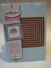 SPELLBINDERS NESTABILITIES CLASSIC SQUARES SMALL (7 DIES) S4-128 BNIP 