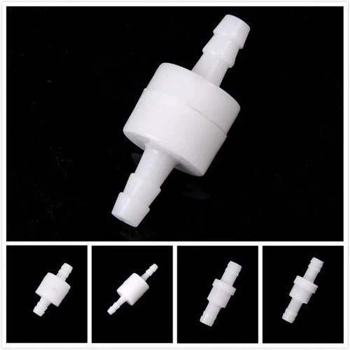 Plastic inline check - plastic, valve