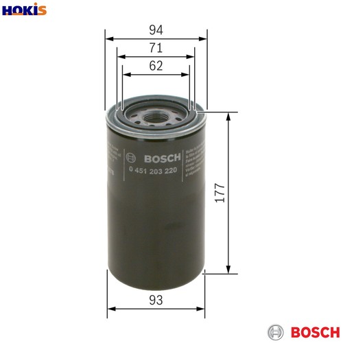 Oil filter 451 - filter, 0