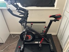 Schwinn IC8 Spinning Bike Black Excellent Condition Lightly Used Plus Mat