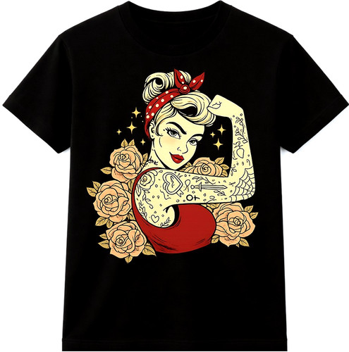 Pin girl shirt - pin, t