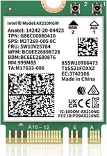WiFi 6E AX210 NGW WiFi Card
