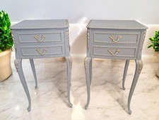 Vintage Pair Bedside Cabinets