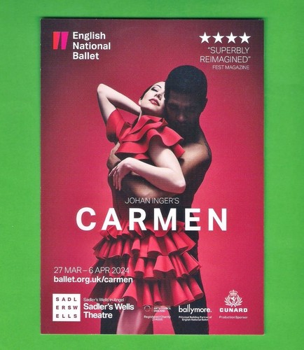 English national ballet flyer - ballet,