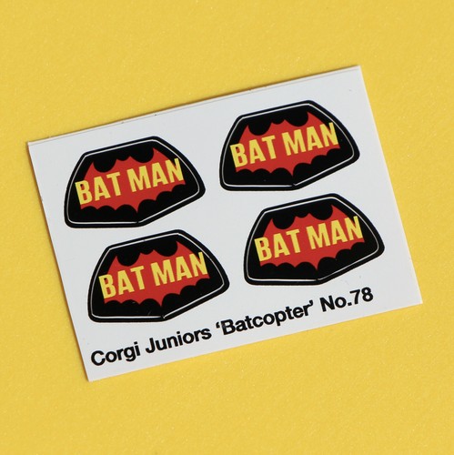 Corgi junior batcopter no - corgi,