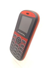 Grade A Alcatel 209 Unlocked Red Basic Mobile Phone Retro Keypad Simple ANY SIM