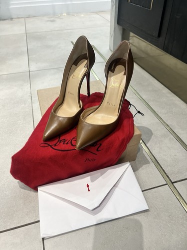 Christian louboutin nappa tan - christian,