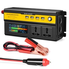 1200W Inverter Car Power Inverter 12V to 240V AC Car Converter with 3.1A 4 USB