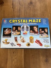 Crystal Maze The Time Travel Adventure Board Game MB Games C4 TV Series 1993
