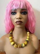 Vintage Striking Large Amber
