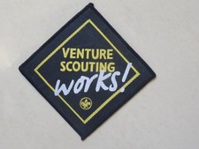Venture Scouting Works! Badge