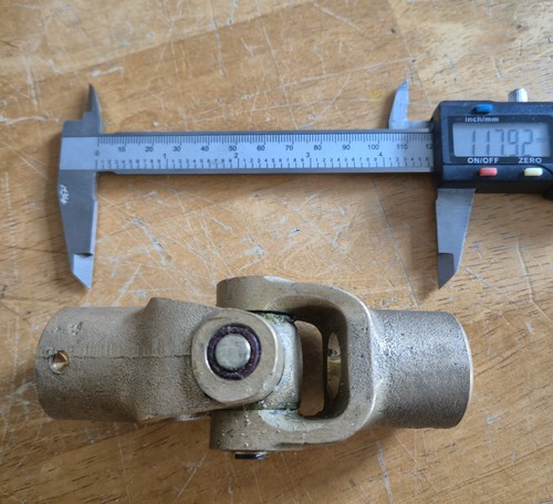 Brass 19mm inner dia rotatable - brass,