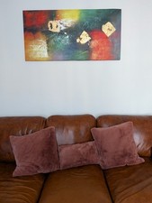 Custom-made luxury faux fur cushion covers