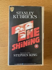 The Shining VHS Cassette