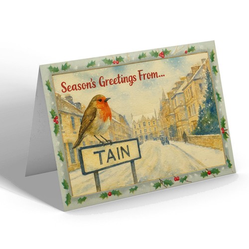 Christmas card tain high - tain,