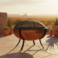 32 in Steel Fire Pit with