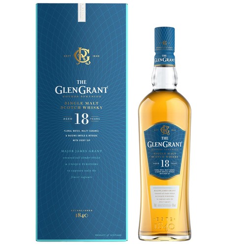 Glen grant year - old, whisky