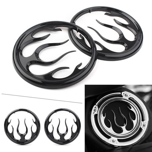 Flame speaker grill - grill, accent