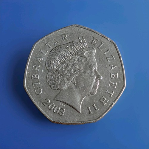 Gibraltar 50p fifty pence - fifty,