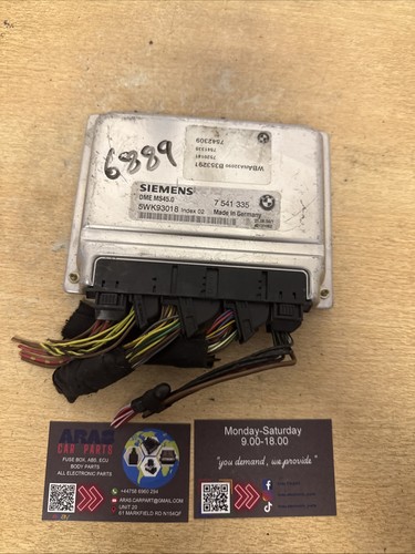 Bmw engine control unit - control, ecu