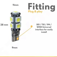 FIT SUZUKI White Led Car Side