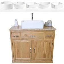 Bathroom Vanity Unit Oak