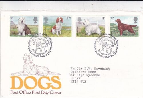 1979 dogs fdc crufts - 1979,