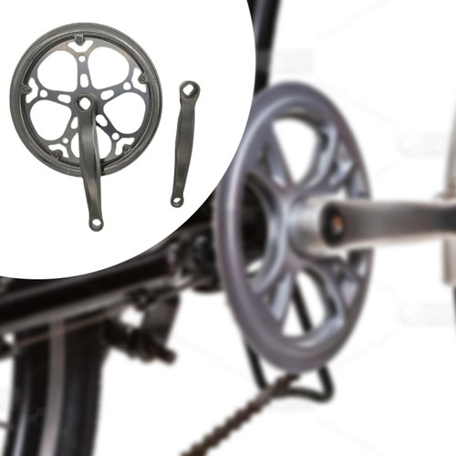 Bike crankset 52t - 52t, wheel
