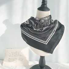 Hair Handkerchief Print Square