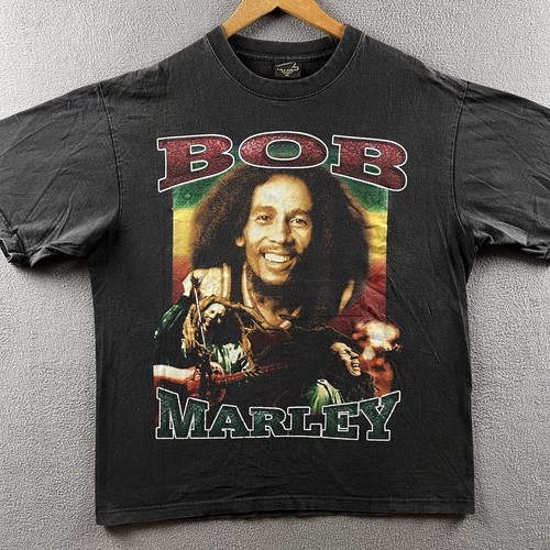 Vintage bob marley shirt mens - vintage,