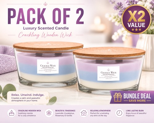 Pack crackle wick - 2,