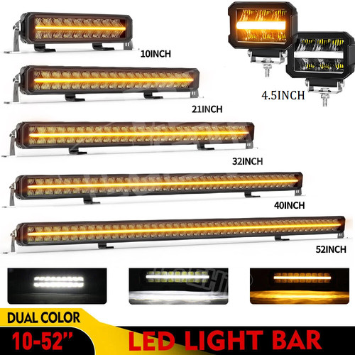 12v 24v amber - amber/white, drl