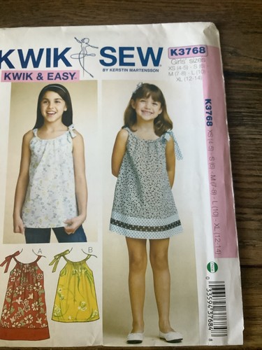 Kwik sew k3768 girls summer - sew,