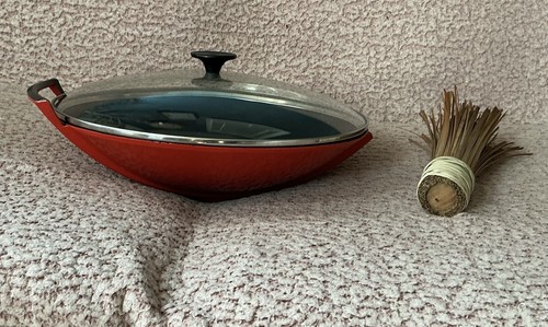 Creuset wok enamel cast - 36,