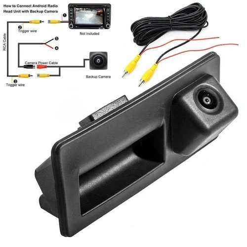 Rear view camera boot - view, handle
