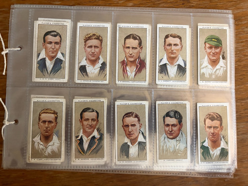 Cricketers cigarette cards - cricketers,