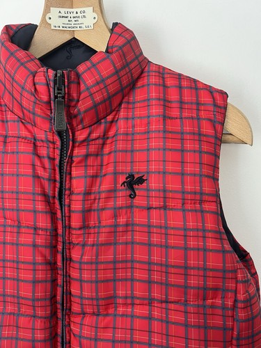 Vintage puffa reversible gilet - reversible,