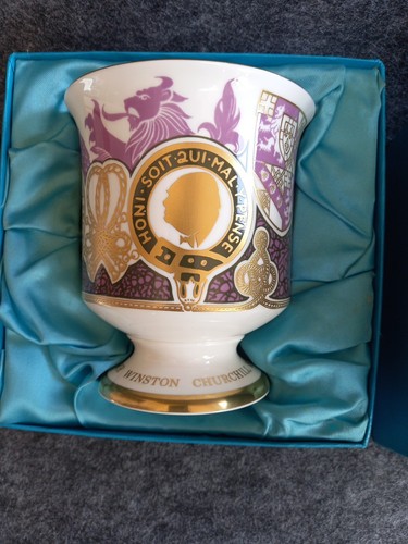 Coalport goblet commemorating - coalport,