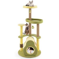 Multi-level Cat Tower Avocado