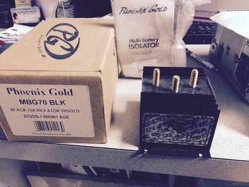 Phoenix gold battery - battery, isolator