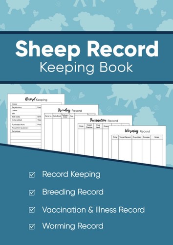 Sheep record keeping book - keeping,