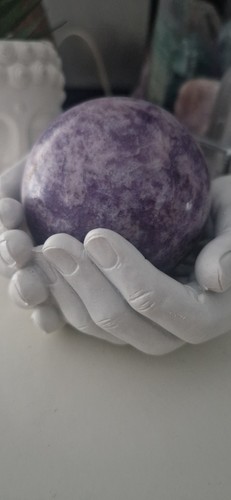 Large lepidolite crystal - large,