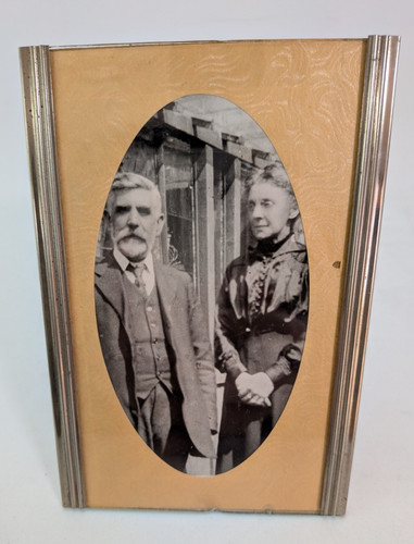 Framed antique photograph - framed,