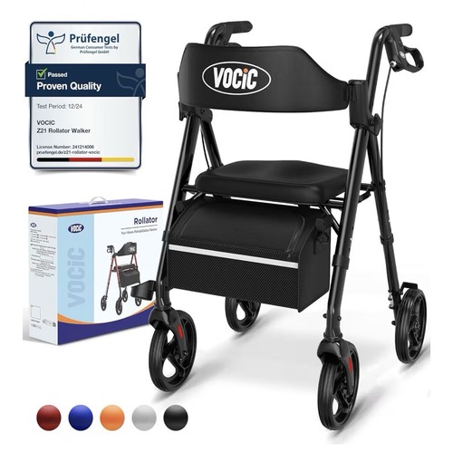 Vocic rollator walker with - rollator,