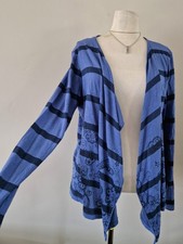 M&S Blue Waterfall Cardigan 14