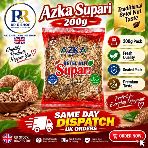 Azka sopari betel nut - 200g, 2ps