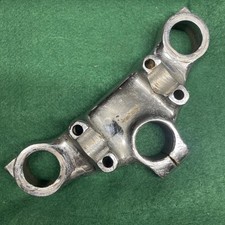 Triumph SDT Nacelle Type Top Fork Yoke Used 1949-59 H663A Chrome
