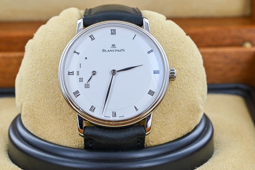 Blancpain villeret 18ct gold - villeret,