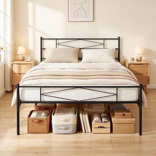 Homcom 5ft king bed frame - 5ft,