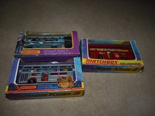 3x Vinatge Matchbox Superkings K15 Bus Models - Boxed